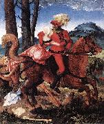 Hans Baldung Grien The Knight oil painting